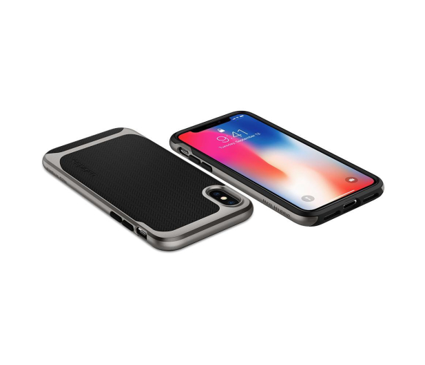 Etui Neo Hybrid do iPhone X szare - 390476 - zdjęcie 5
